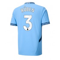 Manchester City Ruben Dias #3 Kotipaita 2024-25 Lyhythihainen